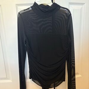 Elegant Black Sheer Women's Body Suit